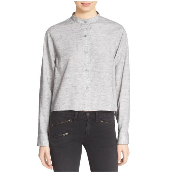 RAG & BONE /JEAN | Leeds Button Up Blouse | Sz. XS - Picture 3 of 9
